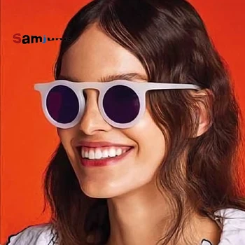 Samjune Najnovšie slnečné Okuliare Mužov Kolo Punk Oculos Slnečné Okuliare Ženy Retro Okuliare Ženské Okuliare Muž Gafas de sol