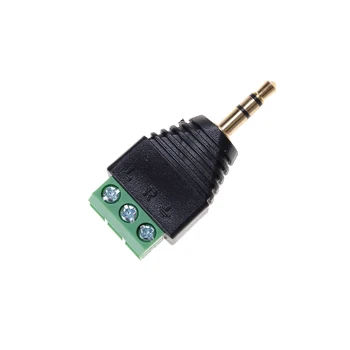 1pcs 3,5 mm Audio Konektor Audio Mono Konektor Adaptéra 3.5 audio mono konektor na skrutkovacie svorky skrutkové konektor vysokej kvality horúca novinka 1