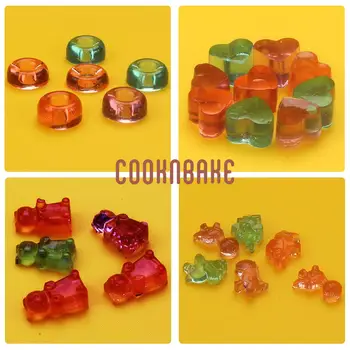 COOKNBAKE gummy bear silikónové formy na cukrovinky, čokoláda dinosaura cukru gummy forme cake decoration nástroj s kvapkadlom diy vianoce