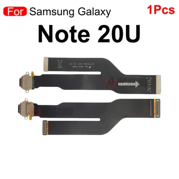 Pre Samsung Galaxy Note 20 Ultra 20U Rýchle Nabíjanie USB Port Konektor Mic Rada Flex Kábel, Náhradný Diel