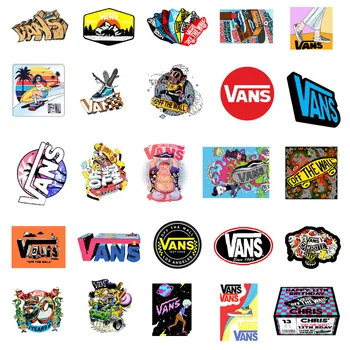 50/100ks Značky, Nálepky Vinylové Nepremokavé PVC Nálepky na Notebook, Motocykel Batožiny Skateboard Auto DIY Graffiti Cartoon Nálepky