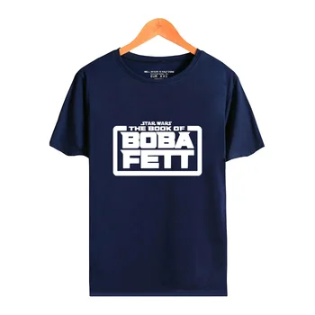 Kniha Boba Fett Tshirt O-Krku Krátky Rukáv Ženy pánske Tričko Harajuku Streetwear 2021 Americký Televízny Seriál Módne Oblečenie