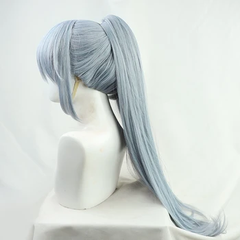 Vysoká Horsetail Typ Jujutsu Kaisen Mahito Cosplay Parochňu Modrá Dlho Tepelne Odolných Syntetických Vlasov Horsetail Kostým Parochňu Rekvizity