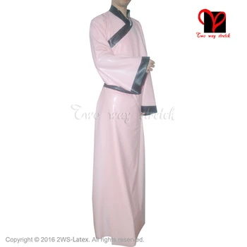 Sexi Latexové Kimono Obi Kapela Vaňa Župan Gumy Župane Župan Japonský Sleepwear Pás Pyžamo Plus Veľkosť Xxxl Dy-006