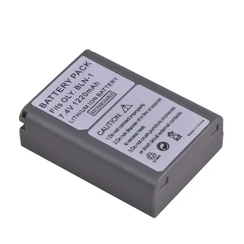 PowerTrust MLD-1 2ks 1220mAh PS-BLN1 BLN1 Náhradné Batérie pre Digitálne Olympus OM-D E-M1, OM-D E-M5, Pen E-P5 Batérie
