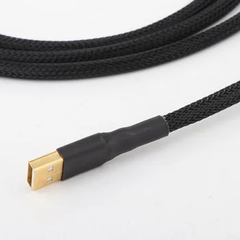 Canare L-4E6S 99.998% OFC Meď OTG usb line hifi kábel USB Dual magnetický prsteň pozlátený zosilňovač DAC kábel USB A-typ C