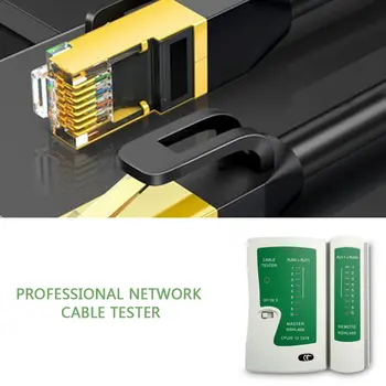 Profesionálny Kábel Siete Tester RJ45 RJ11 RJ12 CAT5 UTP Kábel siete LAN Tester Detektor Diaľkové Testovacie Nástroje Networking