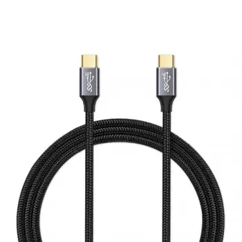 1pcs USB 3.1 Typu C Dátový Kábel 5A 100 W PD Rýchle Nabitie 4K HD Premietacie 10Gbps Údaje Linka Pre Macbook Pro Rýchle Kábel Kábel 5
