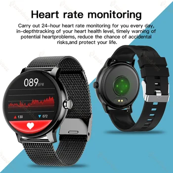 Ženy, Smart Hodinky Bluetooth Hovor Vlastný Ciferník Hodiniek Pre Mužov Srdcovej Frekvencie Monitorovanie Krvného Tlaku FItness Smart Hodinky Mužov