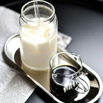 120ml Mini Priehľadný Sklenený Pohár Vysokým teplotám Malý Drink Cup, Domácnosť, Kuchyňa Kluby Dodávky