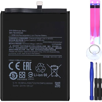 Interné batérie pre Xiao Redmi Poznámka 8 Pro, Pôvodný Mpn: Bm4J