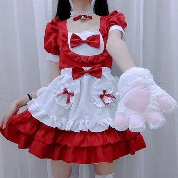 Lolita Cosplay Princezná Šaty Anime, Komiksu, Slúžku, Cosplay Kostýmy Japonský Kawaii Víla halloween party stage slúžka oblečenie 2021