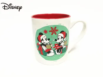 Disney, Hrnčeky Cartoon Mickey Minnie Série Roztomilý Keramické Hrnčeky Office Home Tvorivé Kávové Hrnčeky Darček Hrnčeky šálku čaju