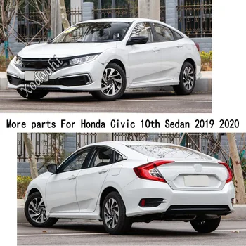 Auto Nálepky Predné Stroj Strane Blatník Otvory Vzduchu Zásuvky Lampa Výbava Tvarovanie Odsávače pár 2 ks Pre Honda Civic 10. Sedan 2019 2020 2021