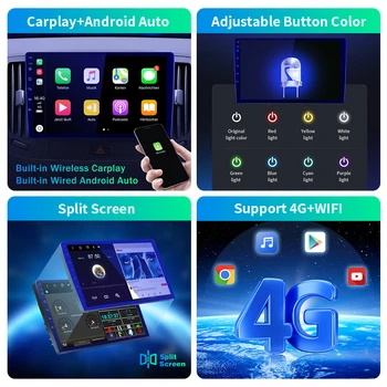 Pre Toyota Yaris 2012 -2017 Auto Rádio Stereo Prijímač 2 din Android Auto Autoradio Carplay Blu-ray IPS Displej 360 Fotoaparát DSP GPS