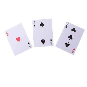 Magic 3 Trojkartový Poker Monte Trik Klasické Magický Trik Slnečnice Srdce Zábavné Hračky