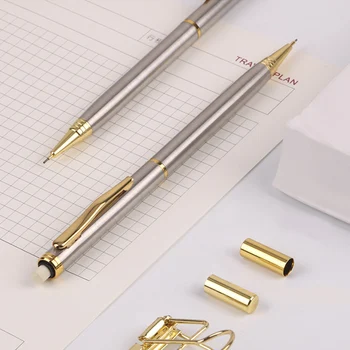 0,5 mm Kovov, Mechanické Ceruzky Zlata, Striebra, Ceruzky Guma pre Školského Úradu Písomne Dodávky Kawaii kancelárske potreby