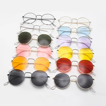 AKAgafas Okrúhle slnečné Okuliare Ženy 2021 Jednoduché Vintage Oculos Ženy slnečné Okuliare Tichom Zrkadlo Slnečné Okuliare pre Mužov Lentes De Sol Mujer