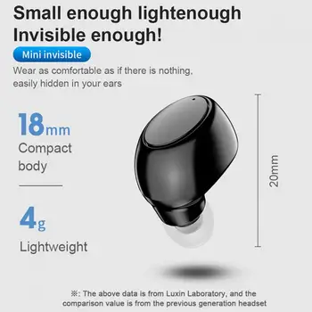 Mini 5.0 X6 Bezdrôtové Slúchadlá Šport Herné Headset S Mikrofónom Bezdrôtové Slúchadlá Súprava Handsfree Bluetooth Stereo Slúchadlá Pre Xiao