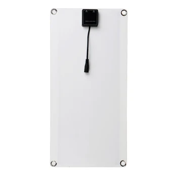 100 W Prenosný Solárny Panel Dvakrát USB Power Bank Solárne Rada Externá Batéria Nabíjanie Nabíjací kábel do Auta Rada 410X200mm