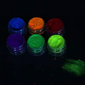 6 Color Magic Živice Pigment Lesk Svetlých Prášok, Farbivo Epoxidové Formy Plniaci Materiál Manikúru, Ozdoby DIY Remesiel Šperky