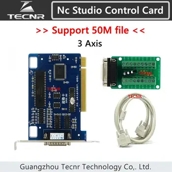 3 os nc studio kontroly kartový systém SUPER CNC podporu 50M veľký súbor pre cnc router 5.4.49 /5.5.55 anglická verzia TECNR