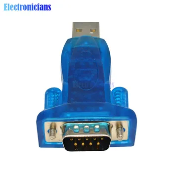 USB 2.0 RS232 CH340G DB25/DB9 COM Port Serial 9Pin Converter Adaptér 5