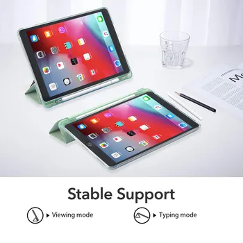 Ružové Slony O Leteckých 4 Prípade iPad Pro 2020 Silikónové 10.5 Prípade s Ceruzkou Držiteľ 10.2 palcov 8. Generácie 7. Pre 12.9 Pro 2018 0