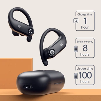 YC K23 potlačenie Šumu Slúchadlá Bluetooth 5.0 Slúchadlá TWS Športové Pravda Bezdrôtové Slúchadlá S Mikrofónom Earhook pre Sony Xiao 3