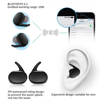 Y30 TWS Bezdrôtové Slúchadlá Bluetooth pre chytré telefóny, Bezdrôtové Bluetooth Heaset Potlačením Hluku Stereofónny Zvuk Hudby pre Xiao