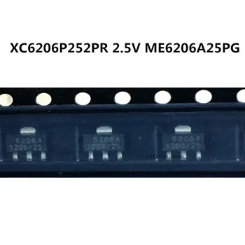 Pôvodné 20pcs/ XC6206P252PR 2.5 V ME6206A25PG SOT89