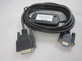PC-TTY PC/TTY RS232 S5 kábel 6ES5734-1BD20 (DB15) 6ES5 734-1BD20 S5 PLC adaptér PC TTY SIMATIC S5 734-1 KÁBEL